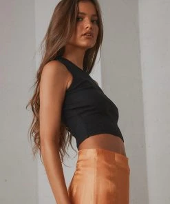 Afends Dalston Hemp Rib Tank - Black 5 Afends Dalston Hemp Rib Tank - Black