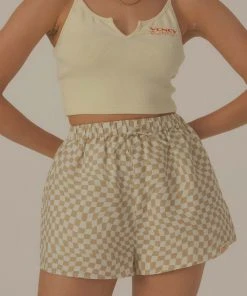 Vacancy Supply New & Most Loved Blaze Organic Linen Shorts - White-Crème 11 Vacancy Supply New & Most Loved Blaze Organic Linen Shorts - White-Crème