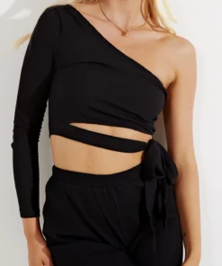 Peppermayo Fashion Game Top - Black