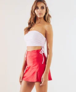 Peppermayo Adama Mini Skirt - Red New Bottoms 10 Peppermayo Adama Mini Skirt - Red New Bottoms