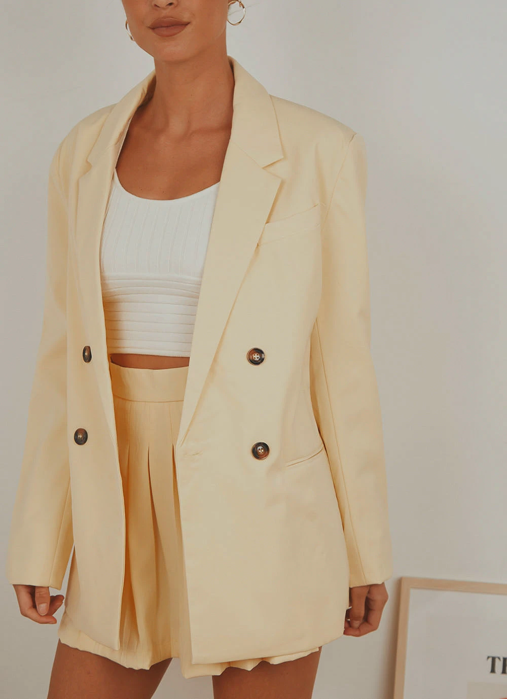 Peppermayo Isle Of Sun Blazer - Butter New & Most Loved 4 Peppermayo Isle Of Sun Blazer - Butter New & Most Loved