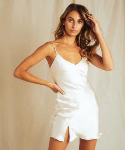 Peppermayo Seasonal Feminine Touch Dress - Champagne