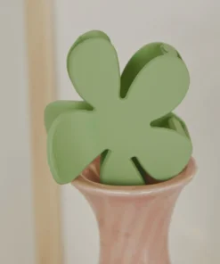 Peppermayo Selma Flower Hairclip - Green