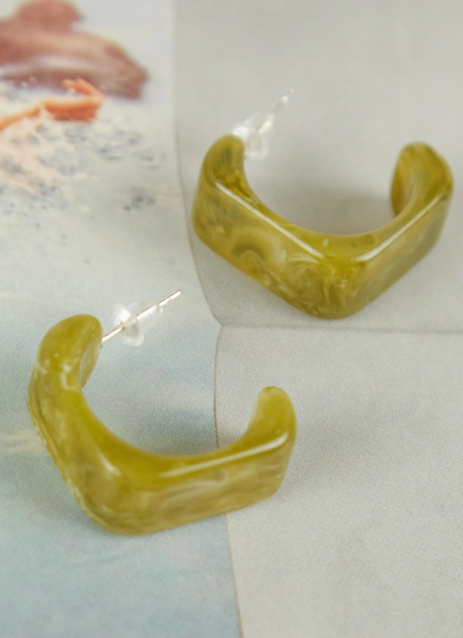 Peppermayo True Beauty Earrings - Green New & Most Loved 3 Peppermayo True Beauty Earrings - Green New & Most Loved