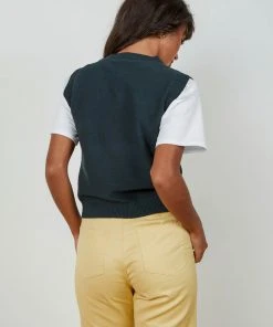 Peppermayo New & Most Loved La Rebelion Knit Vest - Green 11 Peppermayo New & Most Loved La Rebelion Knit Vest - Green