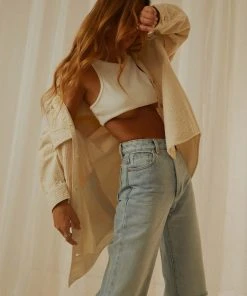 Nude Lucy New & Most Loved Paige Corduroy Shacket - Nutmeg 11 Nude Lucy New & Most Loved Paige Corduroy Shacket - Nutmeg