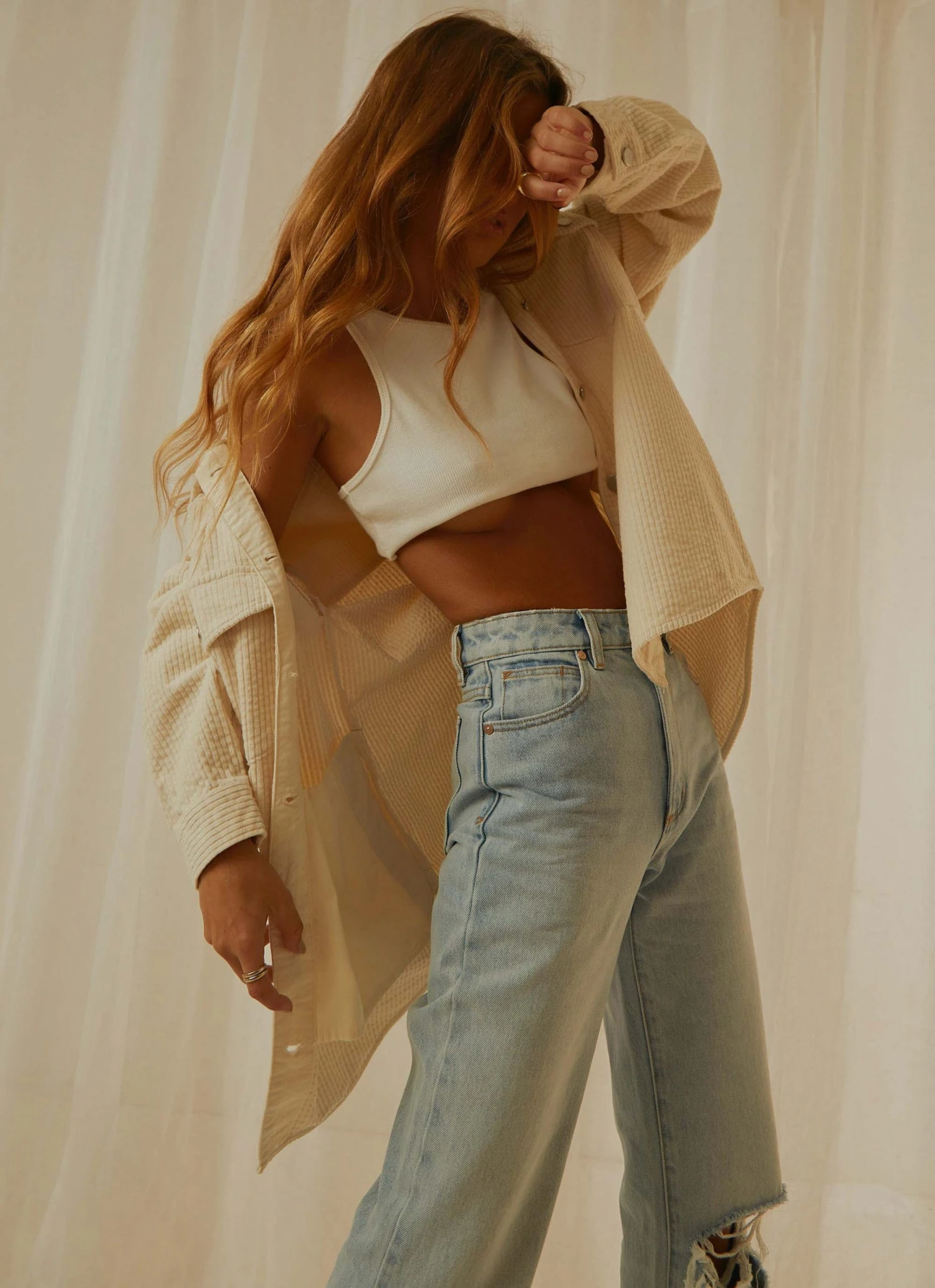 Nude Lucy New & Most Loved Paige Corduroy Shacket - Nutmeg 6 Nude Lucy New & Most Loved Paige Corduroy Shacket - Nutmeg