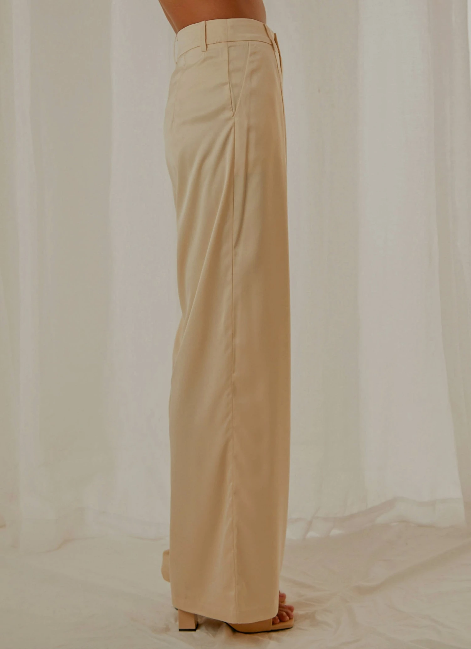 Peppermayo Exclusive New & Most Loved Milano Satin Pant - Ivory 6 Peppermayo Exclusive New & Most Loved Milano Satin Pant - Ivory