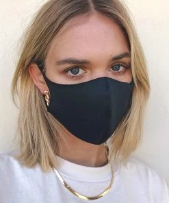 Peppermayo Fashion Face Mask - Black