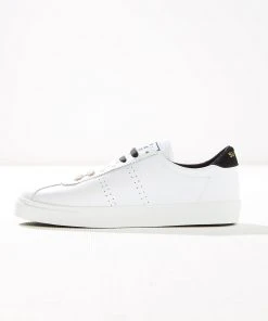 Superga New & Most Loved 2843- Clubs Comfleasueu Sneakers - A00 WHITE-BLACK 11 Superga New & Most Loved 2843- Clubs Comfleasueu Sneakers - A00 WHITE-BLACK