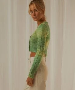 Peppermayo New & Most Loved Belmont Cropped Cardigan - Green 10 Peppermayo New & Most Loved Belmont Cropped Cardigan - Green