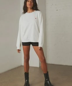 Abrand A Oversized Sweater - White Sand 9 Abrand A Oversized Sweater - White Sand