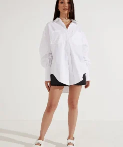 Lioness Fashion The Carrie Shirt - White New Tops 9 Lioness Fashion The Carrie Shirt - White New Tops