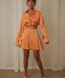 Peppermayo New & Most Loved Model Behaviour Skirt - Orange 9 Peppermayo New & Most Loved Model Behaviour Skirt - Orange
