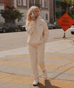 Riley Hubatka X Peppermayo The Everyday Sweatpant - Ivory New & Most Loved 4 Riley Hubatka X Peppermayo The Everyday Sweatpant - Ivory New & Most Loved