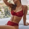 Saturday The Label New & Most Loved Ivy Bra - Red 1 Saturday The Label New & Most Loved Ivy Bra - Red