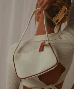 Peppermayo Bellagio Handbag - Cream New & Most Loved