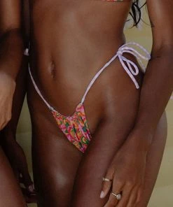 VDM The Label Reversible Marley Bottom - Mod Floral / Candy Stripe 11 VDM The Label Reversible Marley Bottom - Mod Floral / Candy Stripe