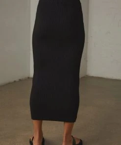 Peppermayo Deja Vu Knit Midi Skirt - Black 9 Peppermayo Deja Vu Knit Midi Skirt - Black