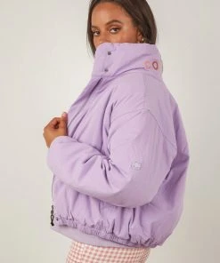 Cools Club Puff Club Jacket - Lavender New & Most Loved
