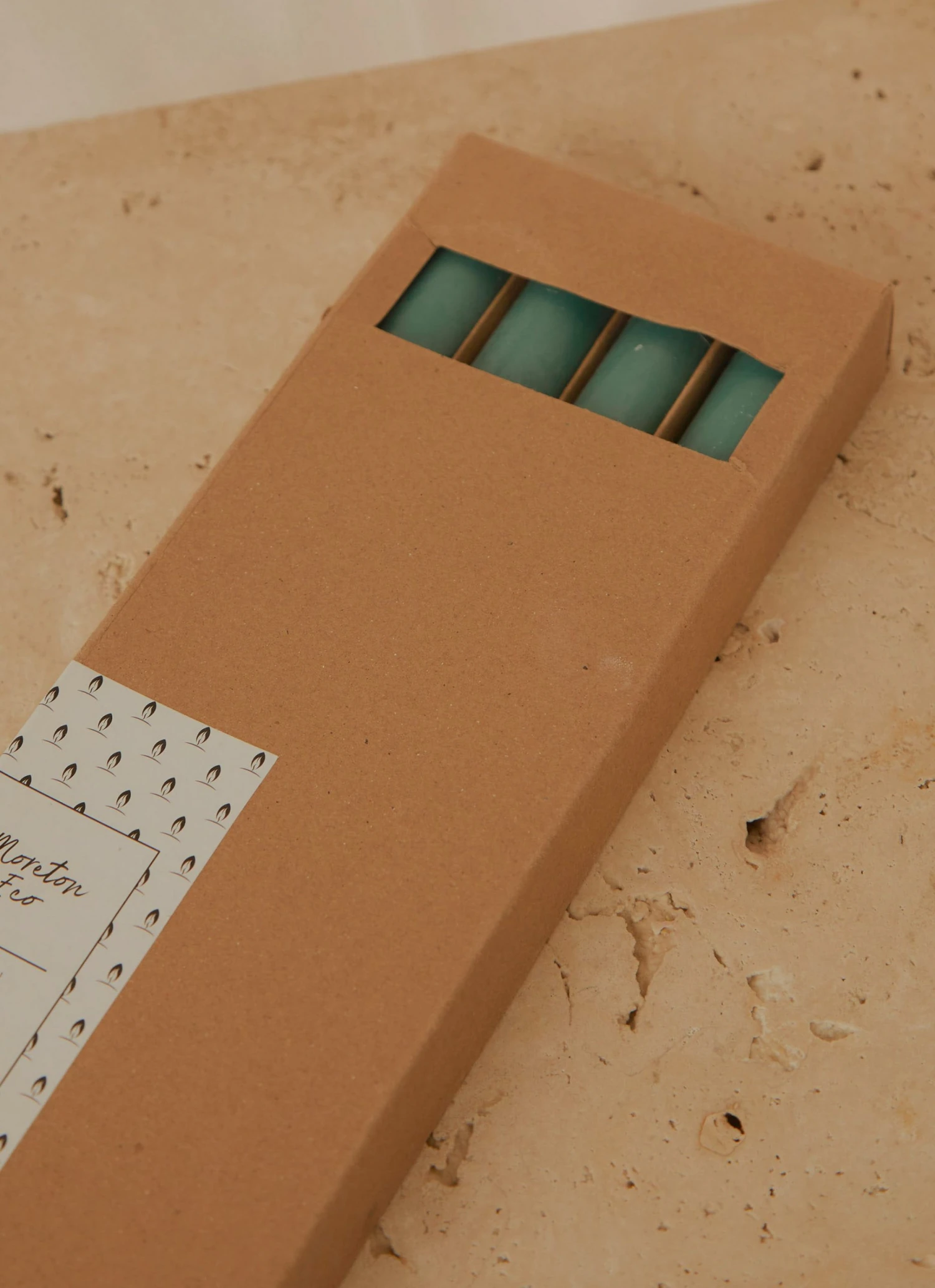 Candle Co Moreton 40cm Eco Dinner Candle Pack Of 4 - Emerald Green New & Most Loved 4 Candle Co Moreton 40cm Eco Dinner Candle Pack Of 4 - Emerald Green New & Most Loved