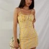 Peppermayo New & Most Loved Sunset Picnic Mini Dress - Yellow 1 Peppermayo New & Most Loved Sunset Picnic Mini Dress - Yellow