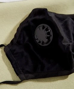 Bondi Air Co New & Most Loved Re-Usable Valve Mask With 2 Filters - Black