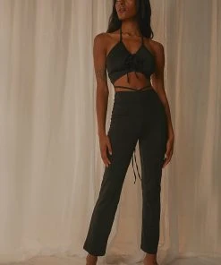 Peppermayo New & Most Loved Poster Girl Pants - Black