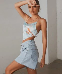 Peppermayo New & Most Loved Be My Baby Crop - Blue