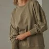 New & Most Loved Tonal Stacked Thrills Company Slouch Fit Crew - Desert 1 New & Most Loved Tonal Stacked Thrills Company Slouch Fit Crew - Desert