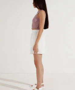 Afends Tamra Sleeveless Top - Smokey Rose 10 Afends Tamra Sleeveless Top - Smokey Rose