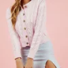 Peppermayo Switch Up Knit Cardigan - Pink 2 Peppermayo Switch Up Knit Cardigan - Pink
