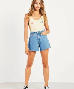 Abrand A Flashdance ASquad Bodysuit - Dandelion Tops 8 Abrand A Flashdance ASquad Bodysuit - Dandelion Tops