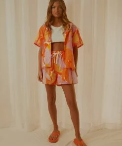 Peppermayo Exclusive Meet Me In Malibu Linen Shirt - Paloma New & Most Loved