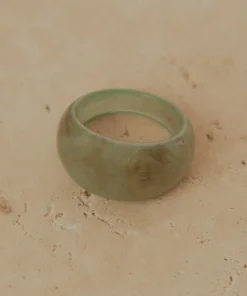 Peppermayo See The World Resin Ring - Green