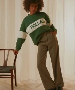 4th & Reckless New & Most Loved Archer Trouser - Muted Khaki