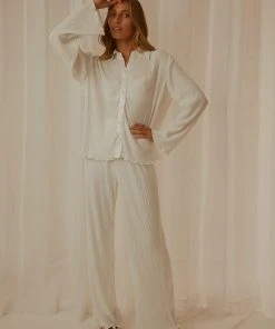 Peppermayo Exclusive Change Of Pace Shirt - Ivory - Pre-Order New & Most Loved