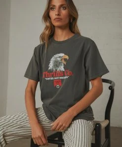 Thrills Talla Merch Fit Tee - Merch Black New & Most Loved 9 Thrills Talla Merch Fit Tee - Merch Black New & Most Loved