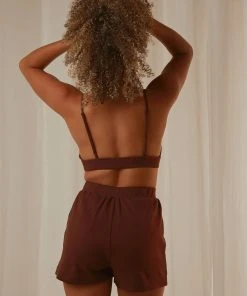 Peppermayo Exclusive PM Basic Organic Cotton Bralette - Choc Brown New & Most Loved 7 Peppermayo Exclusive PM Basic Organic Cotton Bralette - Choc Brown New & Most Loved