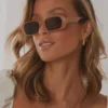 Peppermayo New Accessories Penny Sunglasses - Tan