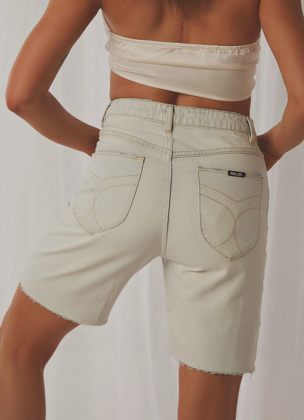 Rolla's Classic Cut Off Shorts - Sunbleach New & Most Loved 6 Rolla's Classic Cut Off Shorts - Sunbleach New & Most Loved