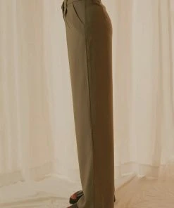 4th & Reckless New & Most Loved Archer Trouser - Muted Khaki 5 4th & Reckless New & Most Loved Archer Trouser - Muted Khaki