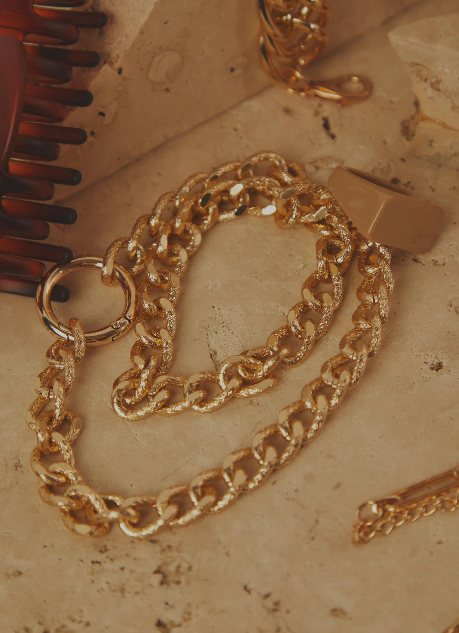 Peppermayo New & Most Loved Dalia Necklace - Gold 4 Peppermayo New & Most Loved Dalia Necklace - Gold