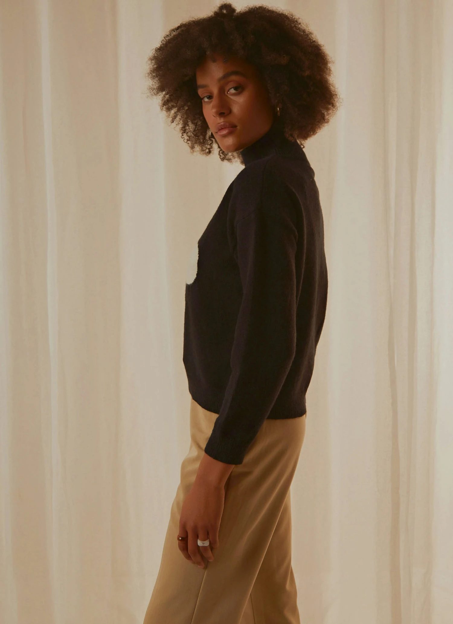 Peppermayo Flora Knit Sweater - Black 6 Peppermayo Flora Knit Sweater - Black