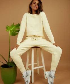 Peppermayo Pacifica Knit Jumper - Lemon Pastel