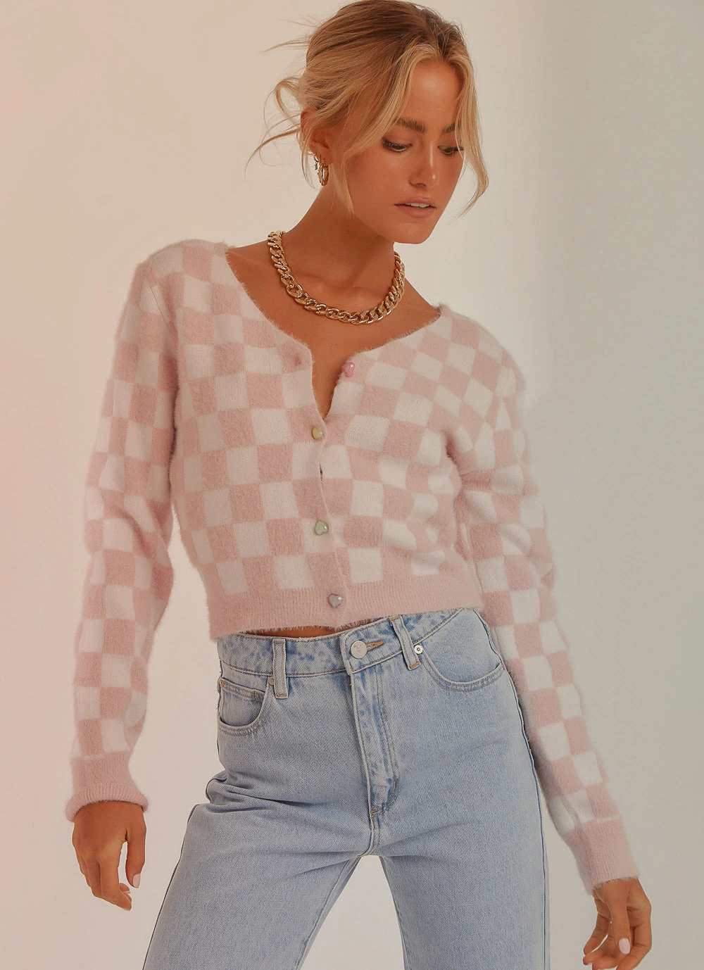 Peppermayo Nobody's Home Knit Cardigan - Pink New & Most Loved 5 Peppermayo Nobody's Home Knit Cardigan - Pink New & Most Loved