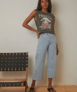 Thrills Rose Spirit Crop Muscle - Merch Black New & Most Loved 9 Thrills Rose Spirit Crop Muscle - Merch Black New & Most Loved