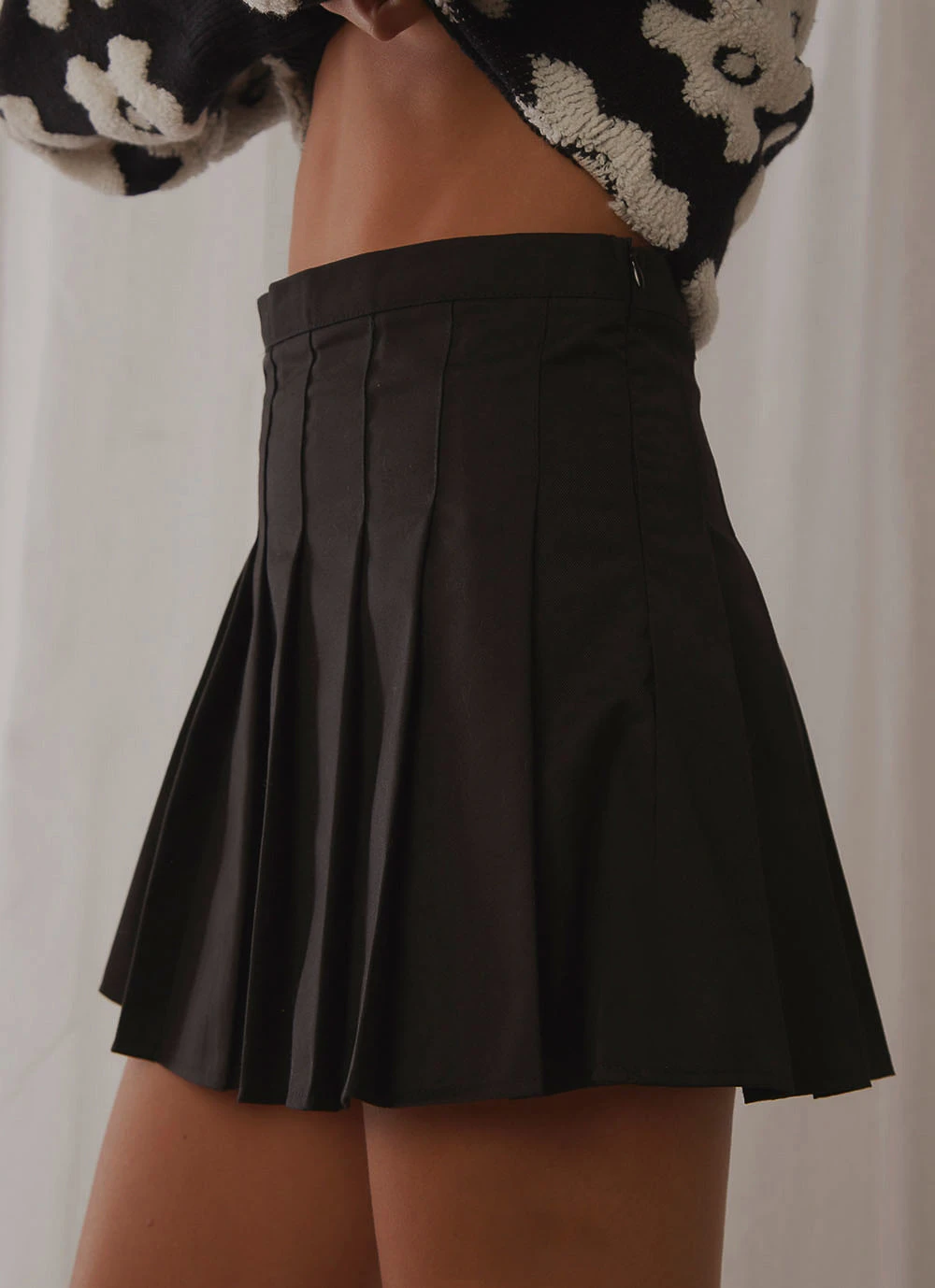 Peppermayo Her Game Pleated Mini Skirt - Black New & Most Loved 6 Peppermayo Her Game Pleated Mini Skirt - Black New & Most Loved