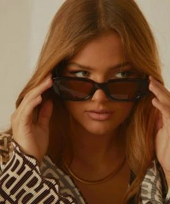 Peppermayo New & Most Loved Hepburn Sunglasses - Brown 6 Peppermayo New & Most Loved Hepburn Sunglasses - Brown