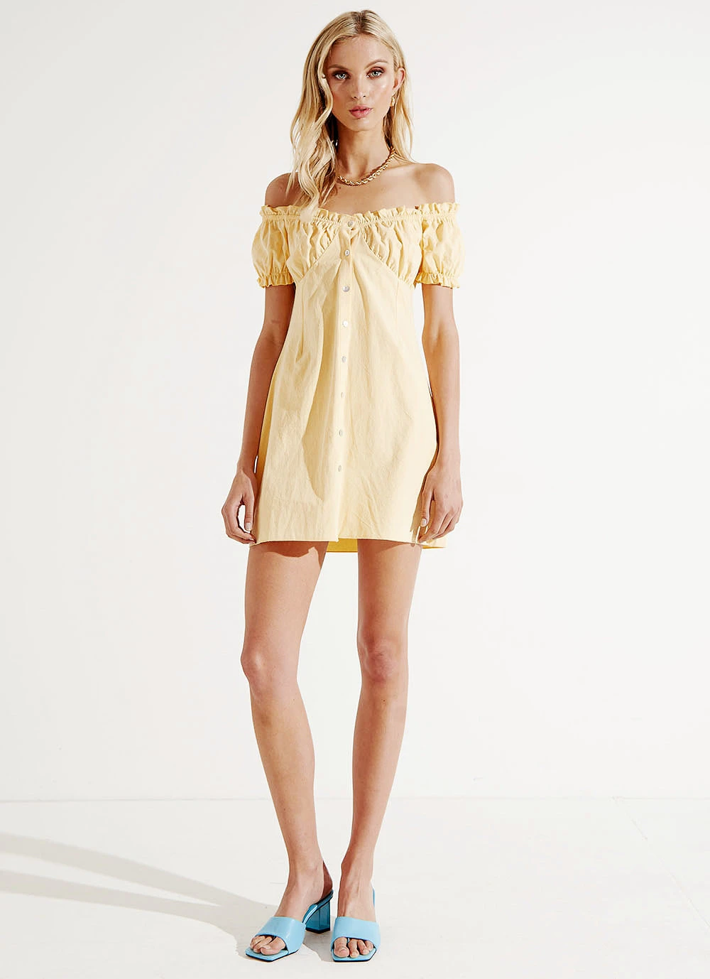 Peppermayo New & Most Loved Bel Air Mini Dress - Yellow 5 Peppermayo New & Most Loved Bel Air Mini Dress - Yellow